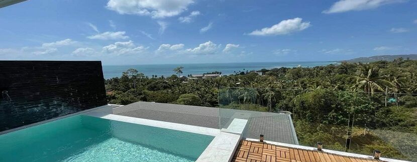 For sale modern sea view villa in Lamai Koh Samui 09