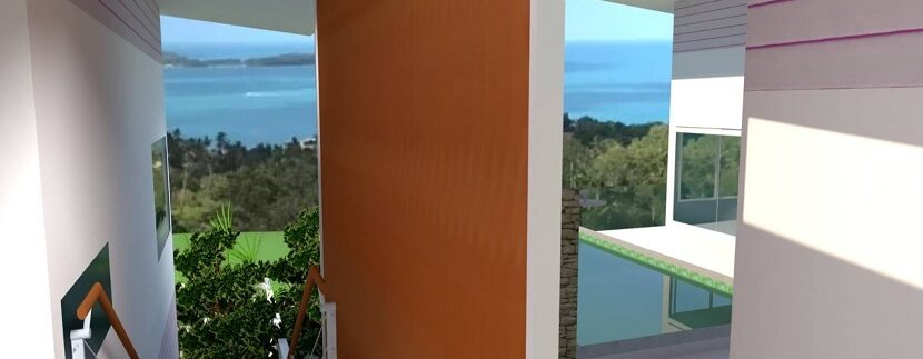 Villa en construction à Bophut Koh Samui à vendre 04