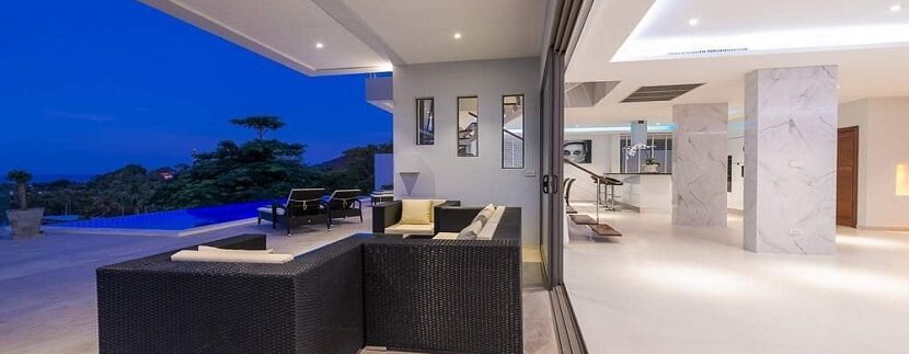 Chaweng sea view villa in Koh Samui for sale 013