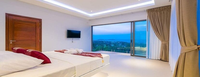 Chaweng sea view villa in Koh Samui for sale 024