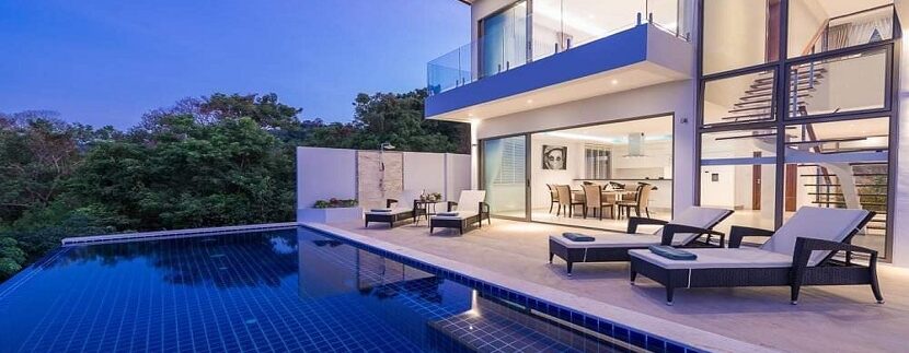 Chaweng sea view villa in Koh Samui for sale 027