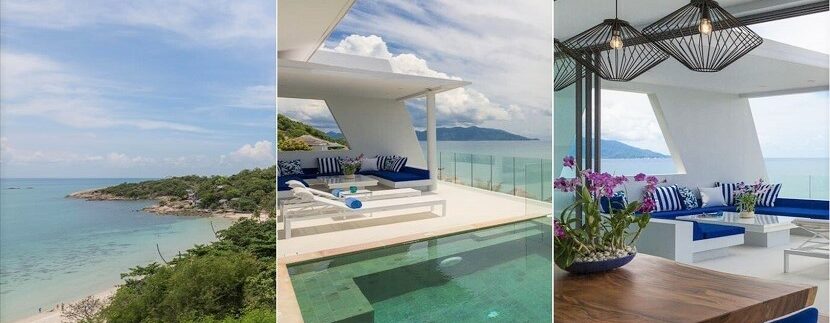 Villa vue mer Plai Laem Koh Samui à vendre 04