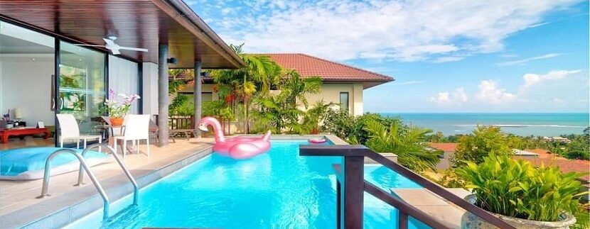 Villa vue mer à Lamai Koh Samui à vendre 03