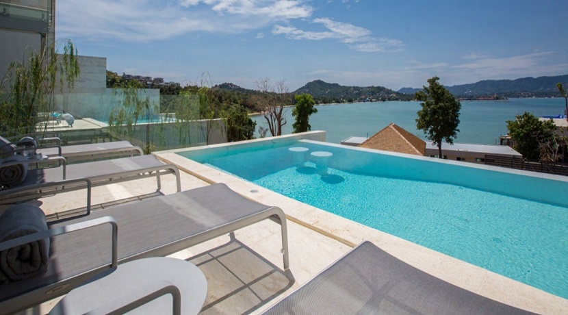 For sale villa in Plai Laem Koh Samui sea view