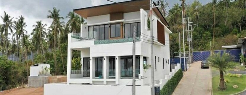 Bophut sea view villa in Koh Samui for sale 01