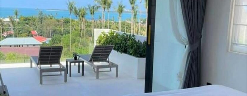 Bophut sea view villa in Koh Samui for sale 013