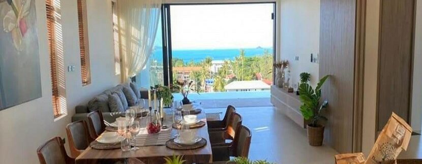 Villa vue mer Bophut à Koh Samui à vendre 07