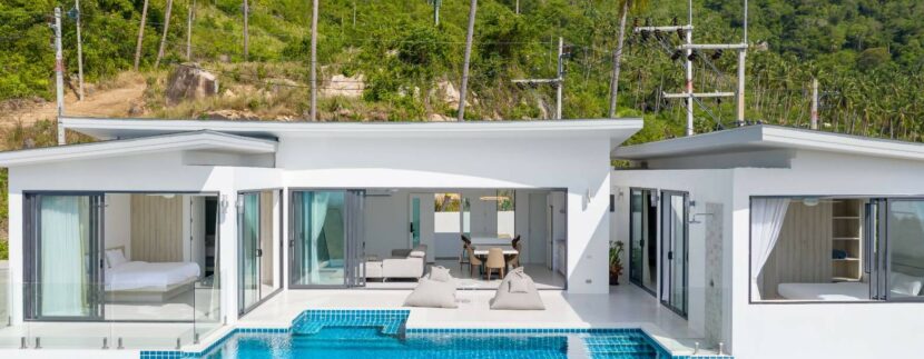 Chaweng Noi sea view villa in Koh Samui for sale 021