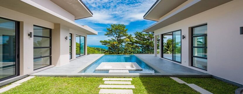 Sea view villa in Bang Po Koh Samui for sale 024