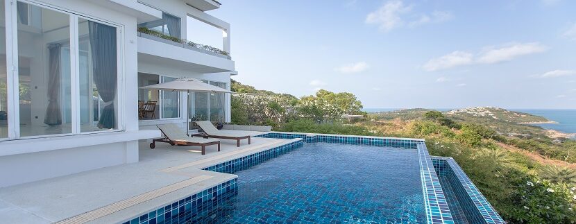 Villa vue mer à Choeng Mon Koh Samui à vendre 02