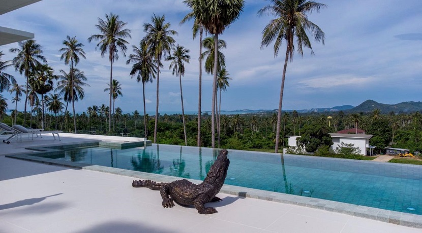 Villa vue mer à Maenam Koh Samui à vendre