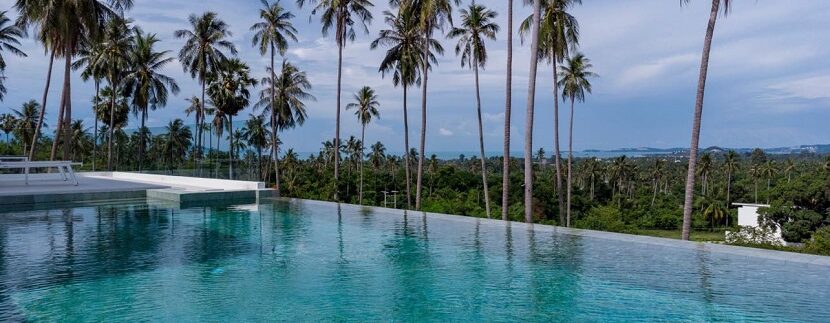 Villa vue mer à Maenam Koh Samui à vendre 04