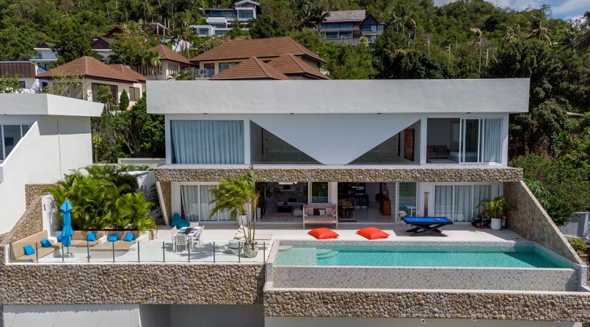 New sea view villa for sale in Bophut Koh Samui