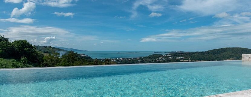 Villa vue mer neuve à vendre à Bophut Koh Samui 02