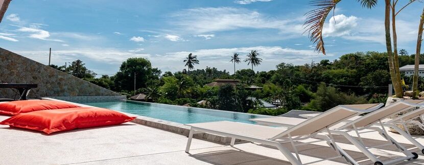 Villa vue mer neuve à vendre à Bophut Koh Samui 022