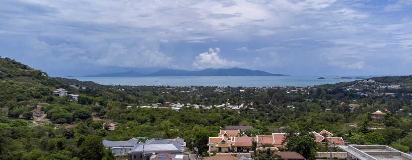 A vendre terrain 3 Rai vue mer à Bophut Koh Samui 01