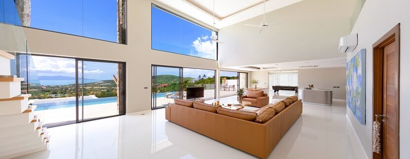 Superb sea view villa in Bophut Koh Samui for sale 01