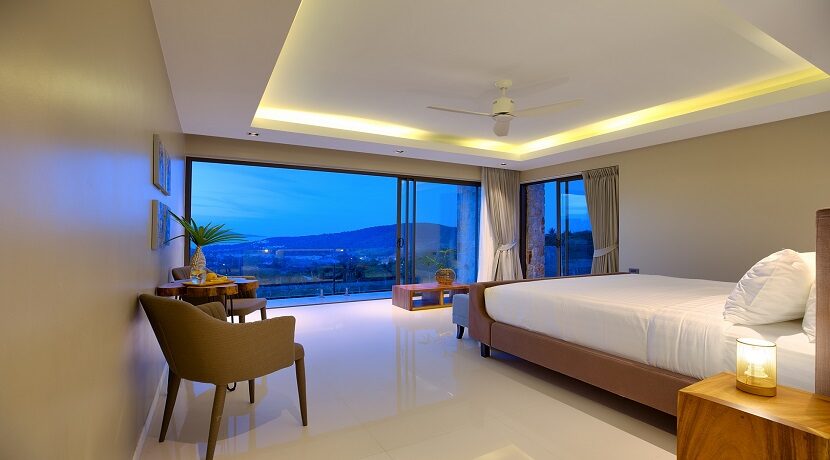 Superbe villa vue mer à Bophut Koh Samui à vendre 021