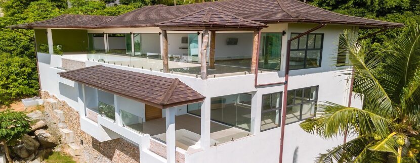 Villa 5 chambres vue mer à Lamai Koh Samui à vendre 03