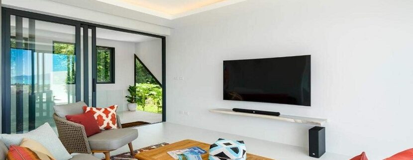 Villa Bophut in Koh Samui sea view for sale 08