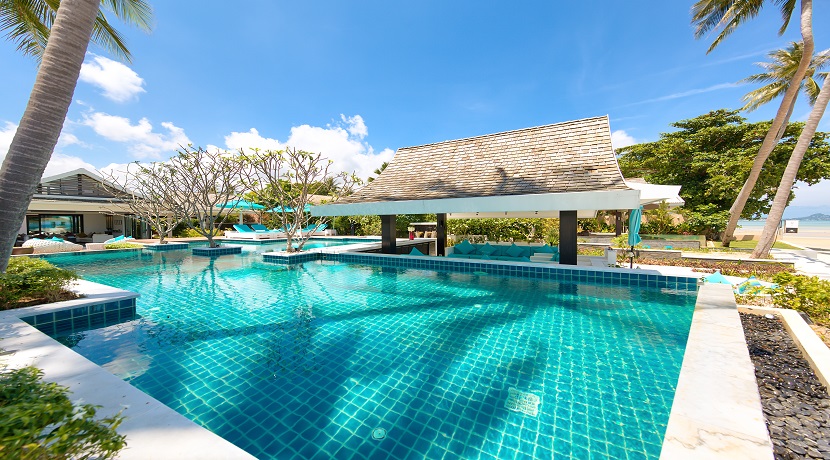 Villa bord de mer à Hua Thanon Koh Samui à vendre – 5 chambres