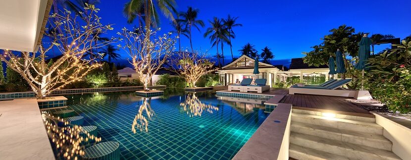 Villa bord de mer à Hua Thanon Koh Samui à vendre 043
