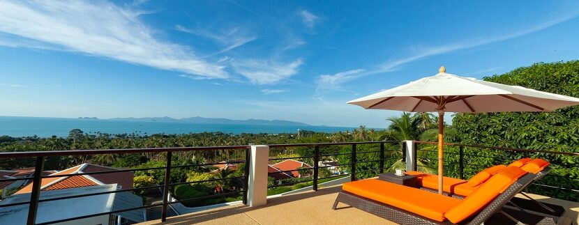 Villa vue mer à Bang Po Koh Samui à vendre 03