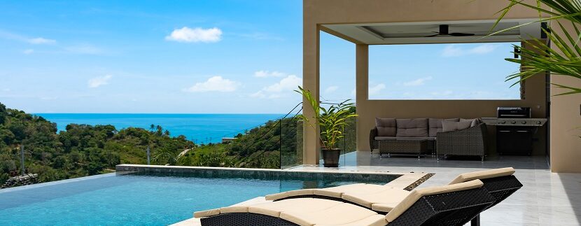 Villa vue mer à Chaweng Noi Koh Samui à vendre 033