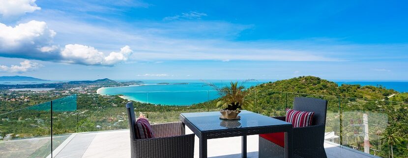 Villa vue mer à Chaweng Noi Koh Samui à vendre 034B
