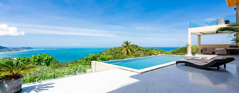 Villa vue mer à Chaweng Noi Koh Samui à vendre 045