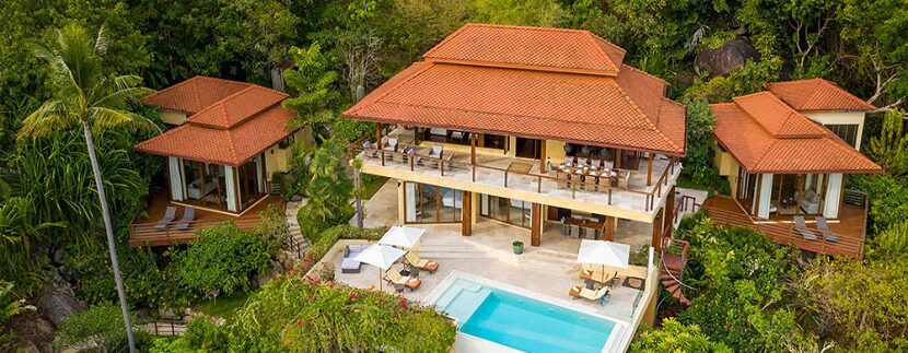 Villa vue mer à Laem Set Koh Samui à vendre 01