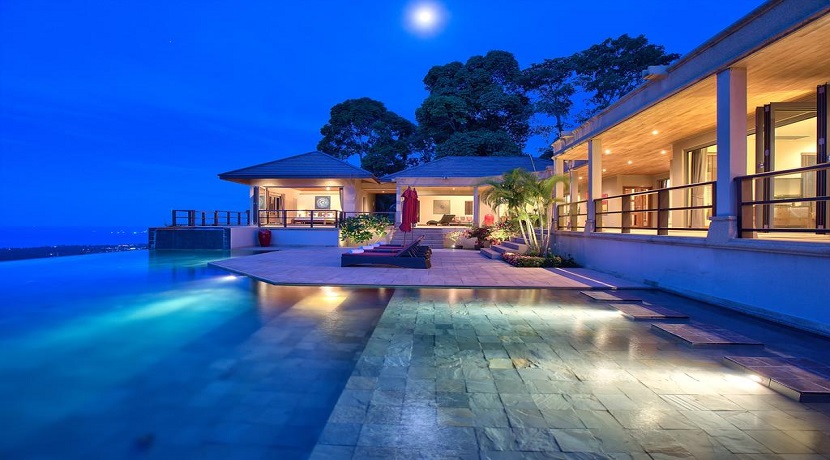 Villa vue mer à vendre à Bang Po Koh Samui – 5 chambres – piscine