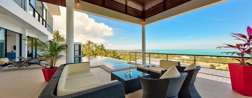 Sea view villas in Maenam Koh Samui for sale 017