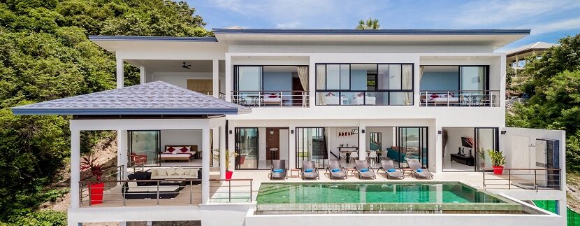 Sea view villas in Maenam Koh Samui for sale 02