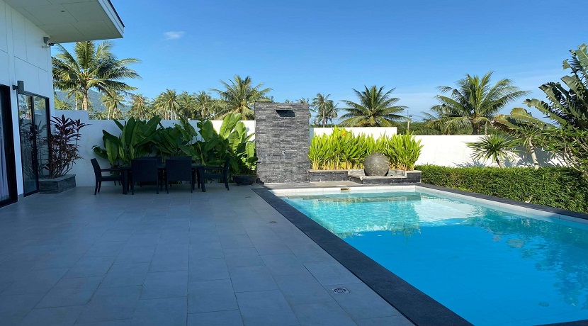 A vendre jolie villa à Maenam Koh Samui – 2 chambres avec piscine privée