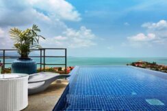 Villa piscine vue mer panoramique à Choeng Mon Koh Samui à vendre 027