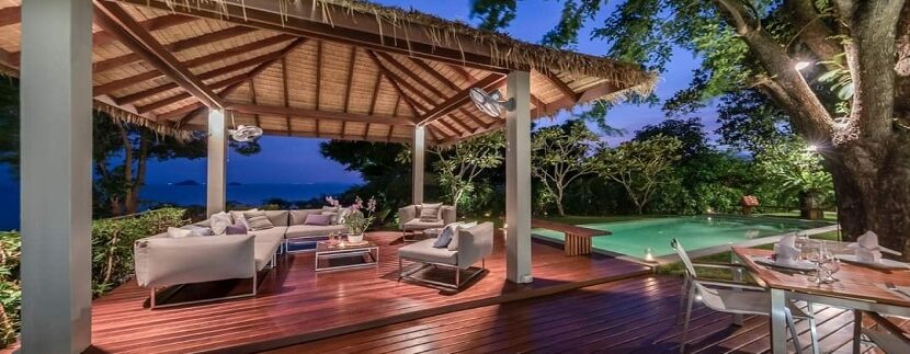 Sea view villa in Taling Ngam Koh Samui for sale 021