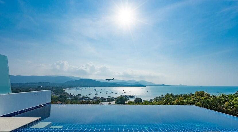 Villa vue mer panoramique à vendre à Choeng Mon Koh Samui 020