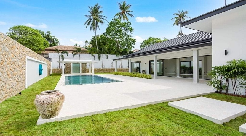 A vendre villa style Bali à Maenam Koh Samui – 3 chambres – piscine