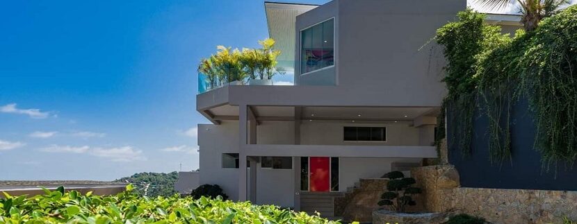 Nouvelle villa de luxe vue mer à vendre à Chaweng Noi Koh Samui 014