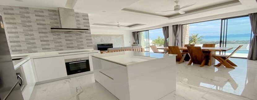 Nouvelle villa vue mer à vendre à Bophut Koh Samui 02