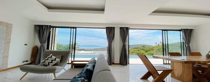 New sea view villa for sale in Bophut Koh Samui 03