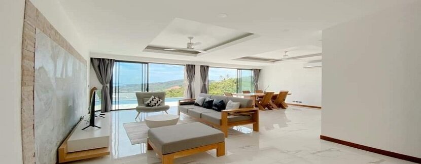 Nouvelle villa vue mer à vendre à Bophut Koh Samui 04