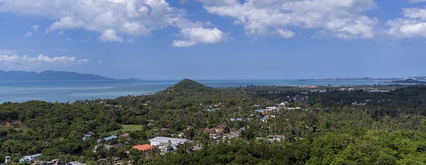 Terrain d'exception vue mer à vendre à Ban Tai Koh Samui 01