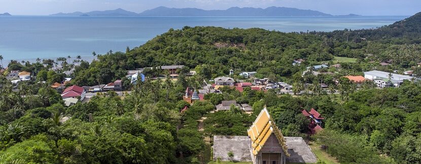 Terrain d'exception vue mer à vendre à Ban Tai Koh Samui 04