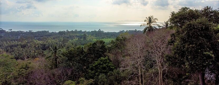 Terrain vue océan à vendre à Bang Makham Koh Samui 04