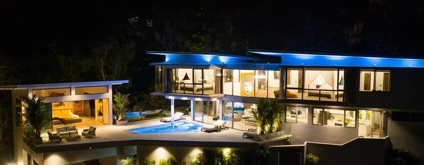 Villa de 4 chambres de luxe à vendre à Chaweng Noi Koh Samui 031