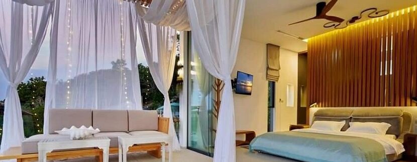 Villa de luxe vue mer à vendre à Koh Samui Plai Laem 018