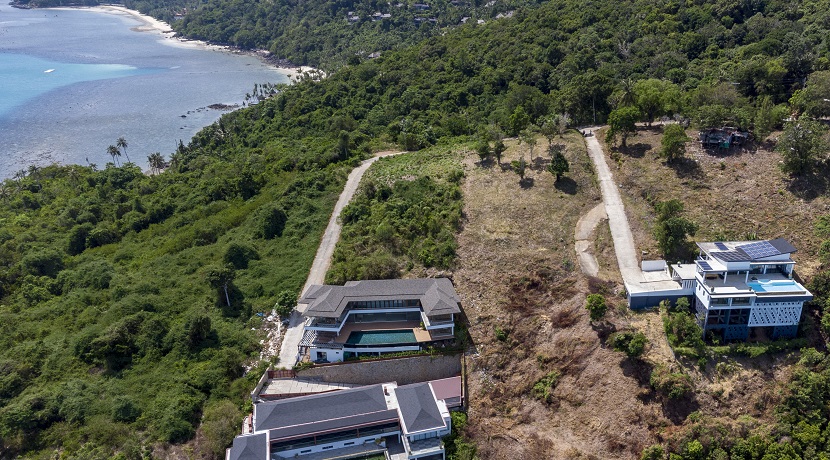 A vendre terrain Laem Yai à Koh Samui - vue mer