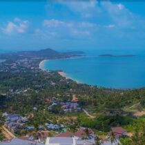 Superb sea view land in Chaweng Noi Koh Samui for sale